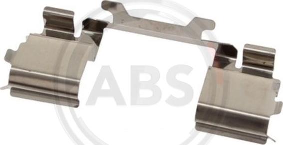 A.B.S. 1730Q - Piederumu komplekts, Disku bremžu uzlikas www.autospares.lv