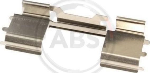 A.B.S. 1729Q - Piederumu komplekts, Disku bremžu uzlikas www.autospares.lv