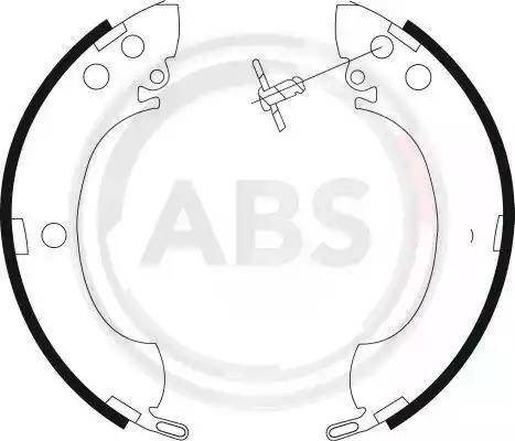 A.B.S. 8991 - Bremžu loku komplekts www.autospares.lv