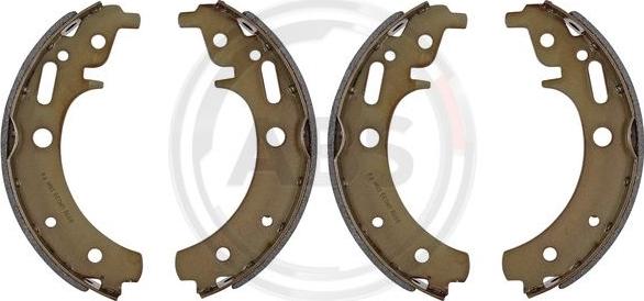 A.B.S. 8998 - Brake Shoe Set www.autospares.lv