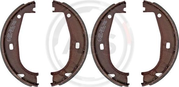 A.B.S. 8950 - Brake Shoe Set, parking brake www.autospares.lv