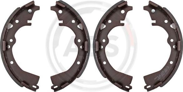 A.B.S. 8580 - Brake Shoe Set www.autospares.lv