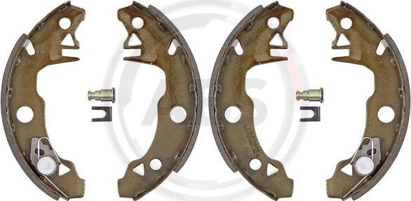 A.B.S. 8118 - Brake Shoe Set www.autospares.lv