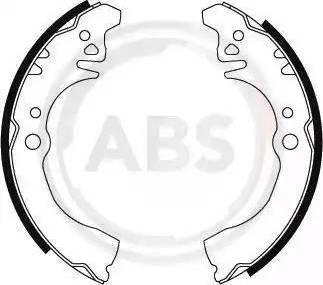 A.B.S. 8842 - Bremžu loku komplekts www.autospares.lv