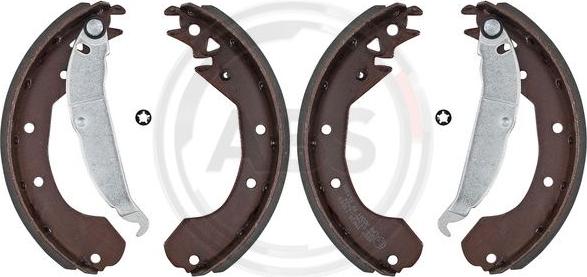 A.B.S. 8807 - Brake Shoe Set www.autospares.lv