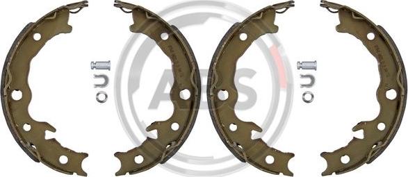 A.B.S. 8875 - Brake Shoe Set www.autospares.lv