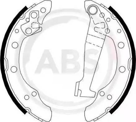 Magneti Marelli 360219196277 - Brake Shoe, Drum brakes www.autospares.lv