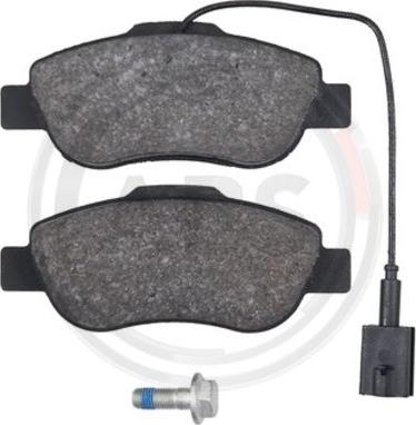 A.B.S. 35066 - Brake Pad Set, disc brake www.autospares.lv