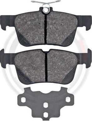 A.B.S. 35060 - Brake Pad Set, disc brake www.autospares.lv