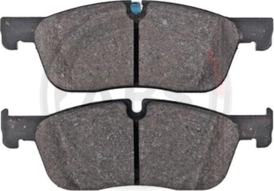 A.B.S. 35105 - Brake Pad Set, disc brake www.autospares.lv