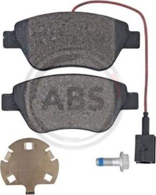 A.B.S. 35136 - Bremžu uzliku kompl., Disku bremzes www.autospares.lv