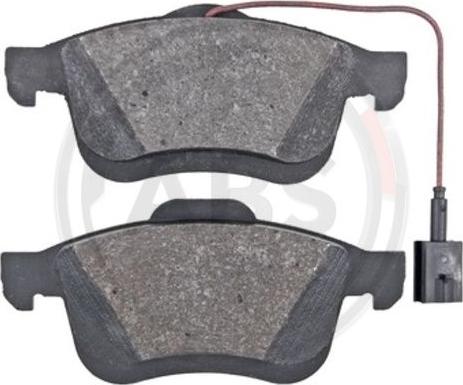 A.B.S. 35137 - Brake Pad Set, disc brake www.autospares.lv