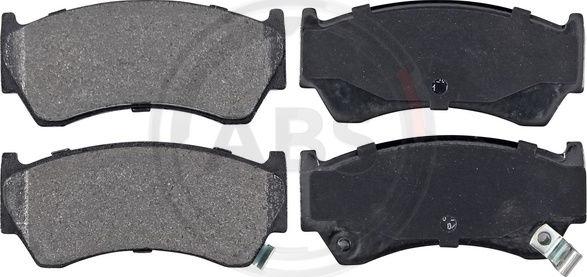 A.B.S. 36955 - Brake Pad Set, disc brake www.autospares.lv