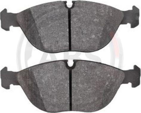 A.B.S. 36957 - Brake Pad Set, disc brake www.autospares.lv