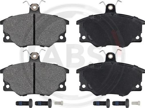 A.B.S. 36521 - Brake Pad Set, disc brake www.autospares.lv