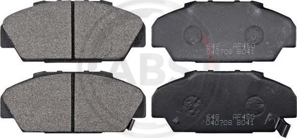 A.B.S. 36832 - Brake Pad Set, disc brake www.autospares.lv