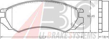 A.B.S. 36739 OE - Bremžu uzliku kompl., Disku bremzes www.autospares.lv