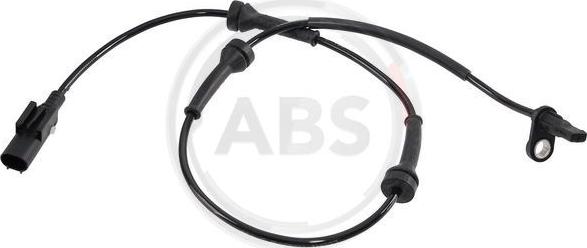 A.B.S. 30400 - Sensor, wheel speed www.autospares.lv