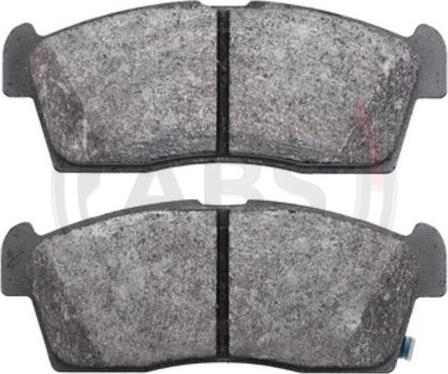 A.B.S. 37906 - Brake Pad Set, disc brake www.autospares.lv