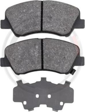 A.B.S. 37916 - Brake Pad Set, disc brake www.autospares.lv