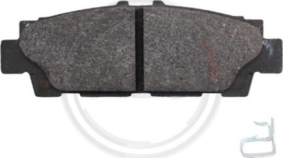 A.B.S. 37913 - Brake Pad Set, disc brake www.autospares.lv