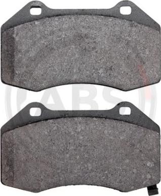 A.B.S. 37988 - Brake Pad Set, disc brake www.autospares.lv