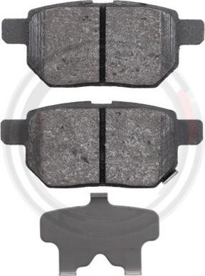 A.B.S. 37926 - Brake Pad Set, disc brake www.autospares.lv