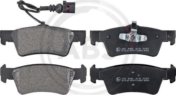 A.B.S. 37494 - Brake Pad Set, disc brake www.autospares.lv