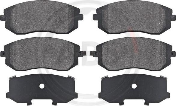 A.B.S. 37446 - Brake Pad Set, disc brake www.autospares.lv