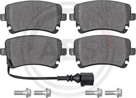 A.B.S. 37413 - Brake Pad Set, disc brake www.autospares.lv