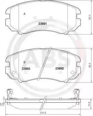 LPR 05P1598 - Bremžu uzliku kompl., Disku bremzes autospares.lv