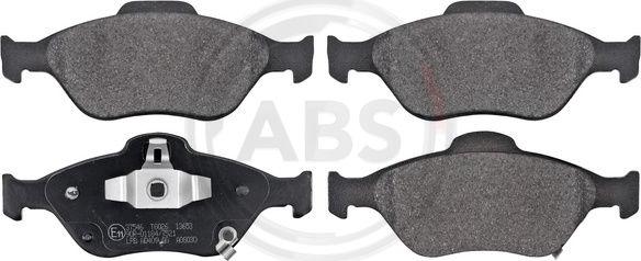 A.B.S. 37546 - Brake Pad Set, disc brake www.autospares.lv