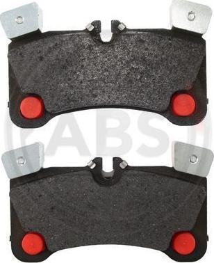 A.B.S. 37696 - Тормозные колодки, дисковые, комплект www.autospares.lv