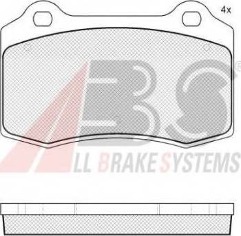 A.B.S. 37691 OE - Bremžu uzliku kompl., Disku bremzes www.autospares.lv