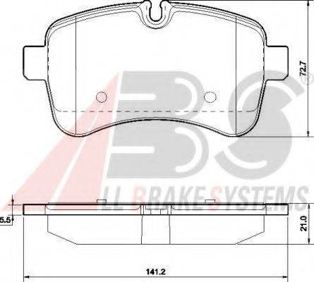 A.B.S. 37630 OE - Bremžu uzliku kompl., Disku bremzes www.autospares.lv