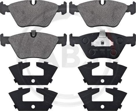 A.B.S. 37036 - Brake Pad Set, disc brake www.autospares.lv