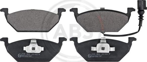 A.B.S. 37155 - Brake Pad Set, disc brake www.autospares.lv