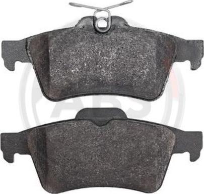 A.B.S. 37869 - Brake Pad Set, disc brake www.autospares.lv