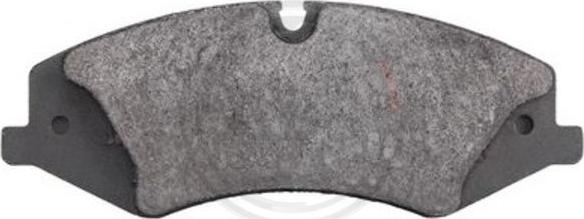 A.B.S. 37803 - Brake Pad Set, disc brake www.autospares.lv