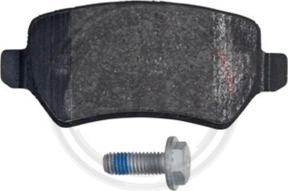 A.B.S. 37814 - Brake Pad Set, disc brake www.autospares.lv