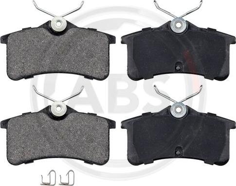 A.B.S. 37270 - Brake Pad Set, disc brake www.autospares.lv