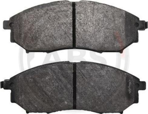 A.B.S. 37791 - Brake Pad Set, disc brake www.autospares.lv