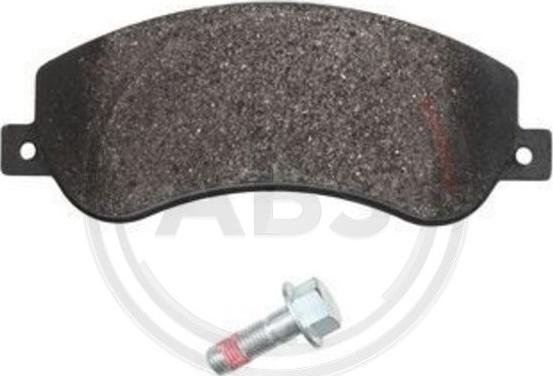 A.B.S. 37793 - Bremžu uzliku kompl., Disku bremzes www.autospares.lv