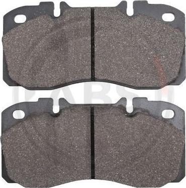 A.B.S. 37743 - Brake Pad Set, disc brake www.autospares.lv