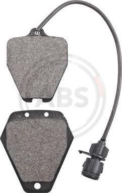 A.B.S. 37759 - Brake Pad Set, disc brake www.autospares.lv