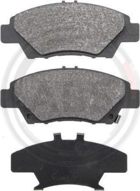 A.B.S. 37754 - Brake Pad Set, disc brake www.autospares.lv