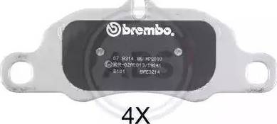 A.B.S. 37782S - Bremžu uzliku kompl., Disku bremzes www.autospares.lv