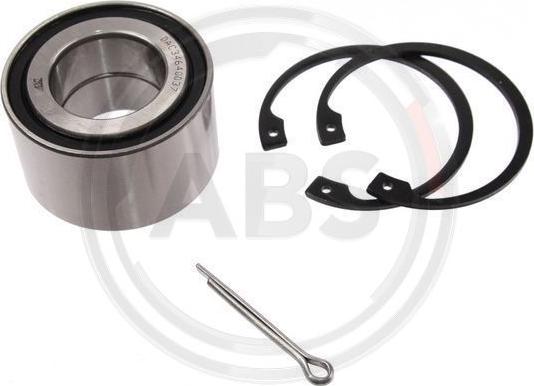 A.B.S. 200015 - Подшипник ступицы колеса, комплект www.autospares.lv