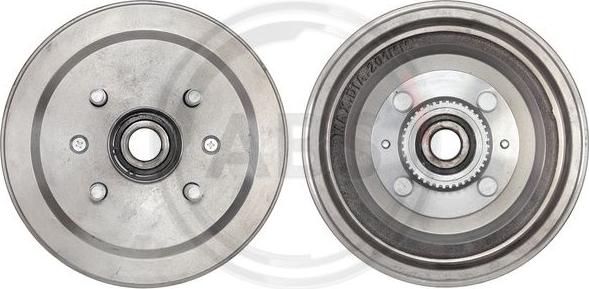 A.B.S. 2889-SC - Тормозной барабан www.autospares.lv