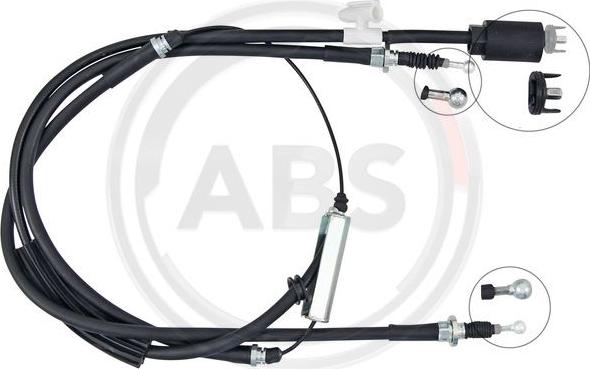 A.B.S. K19946 - Cable, parking brake www.autospares.lv